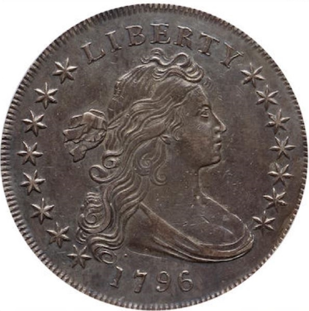 1796-$1-Draped-Bust-Small-Eagle-Dollar---BB-61,-B-4,-R-1